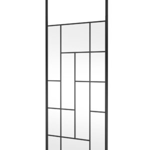 Hudson Reed 1000mm Abstract Frame Wetroom Screen with Ceiling Posts BFCPB10
