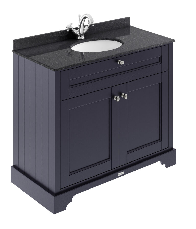 Hudson Reed 1000mm Cabinet & Marble Top (1TH) LOF376