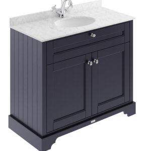 Hudson Reed 1000mm Cabinet & Marble Top (1TH) LOF378