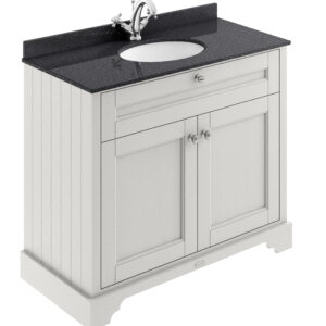 Hudson Reed 1000mm Cabinet & Marble Top (1TH) LOF476