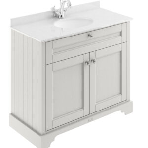 Hudson Reed 1000mm Cabinet & Marble Top (1TH) LOF477