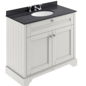 Hudson Reed 1000mm Cabinet & Marble Top (3TH) LOF479
