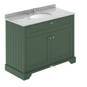 Hudson Reed 1000mm Cabinet & Marble Top (3TH) LOF881