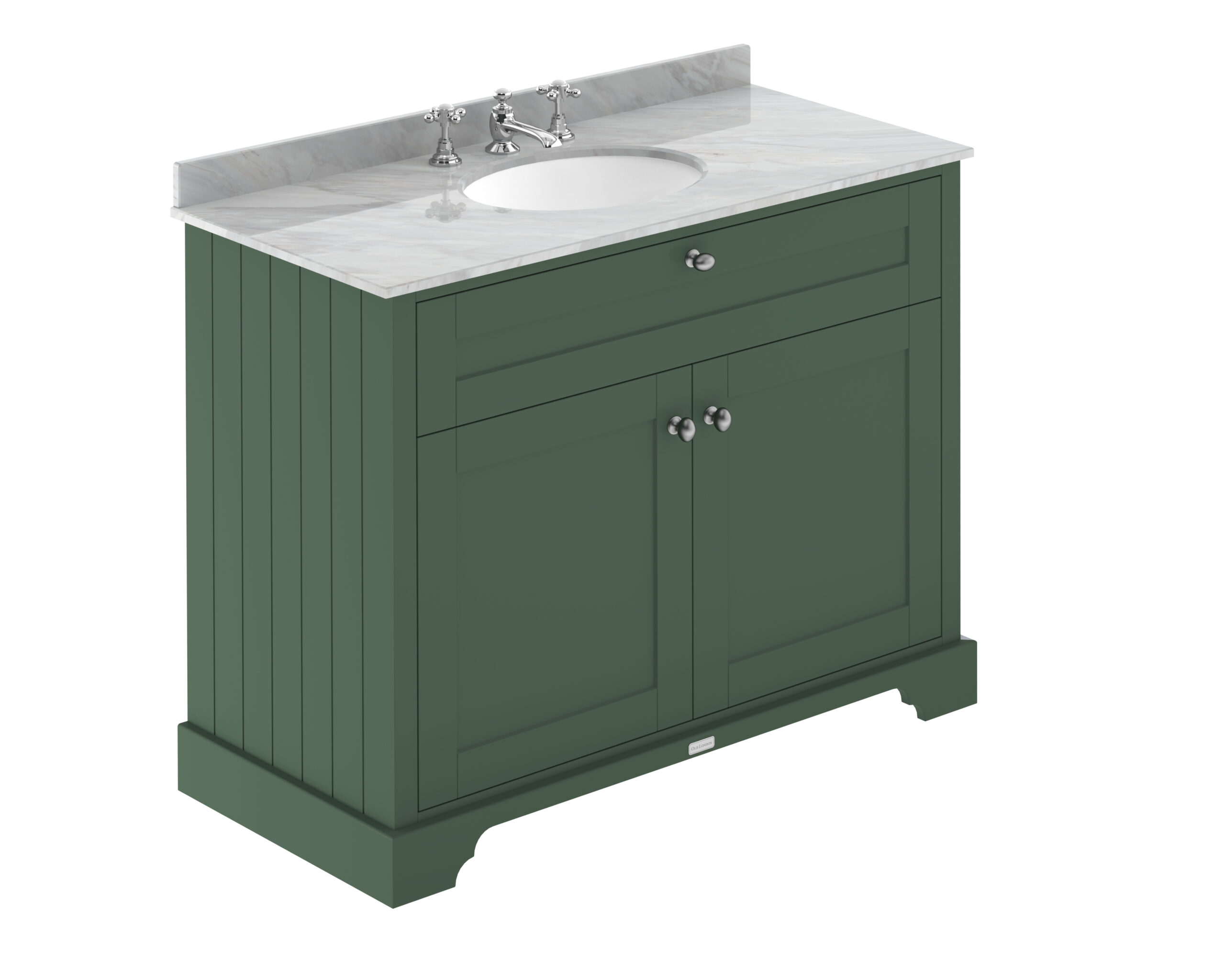 Hudson Reed 1000mm Cabinet & Marble Top (3TH) LOF881