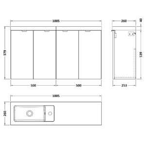Hudson-Reed-1000mm-Combination-Vanity-Compact-CBI643-3