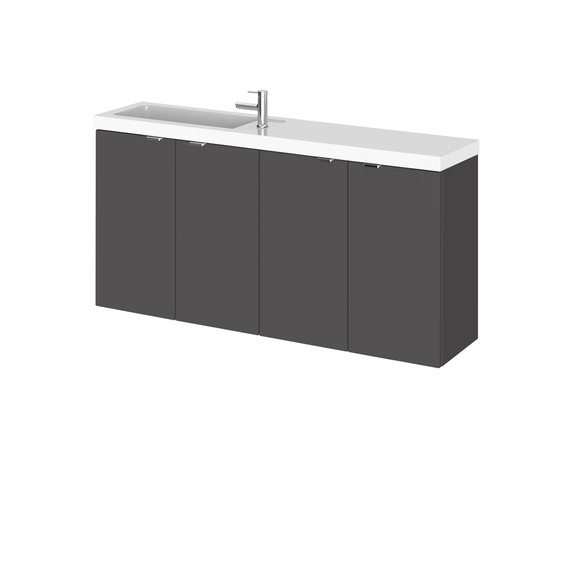 Hudson Reed 1000mm Combination Vanity Compact CBI943