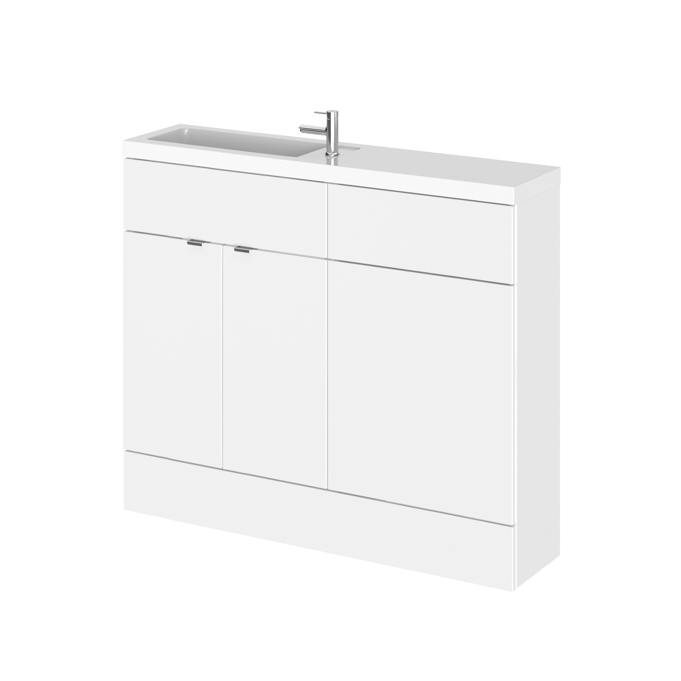 Hudson Reed 1000mm Combination Vanity & WC Compact CBI142
