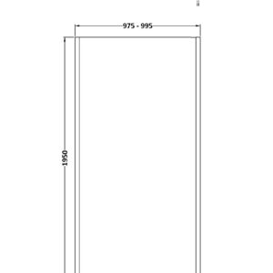 Hudson-Reed-1000mm-Outer-Framed-Wetroom-Screen-with-Support-Bar-WRSOBP10-3
