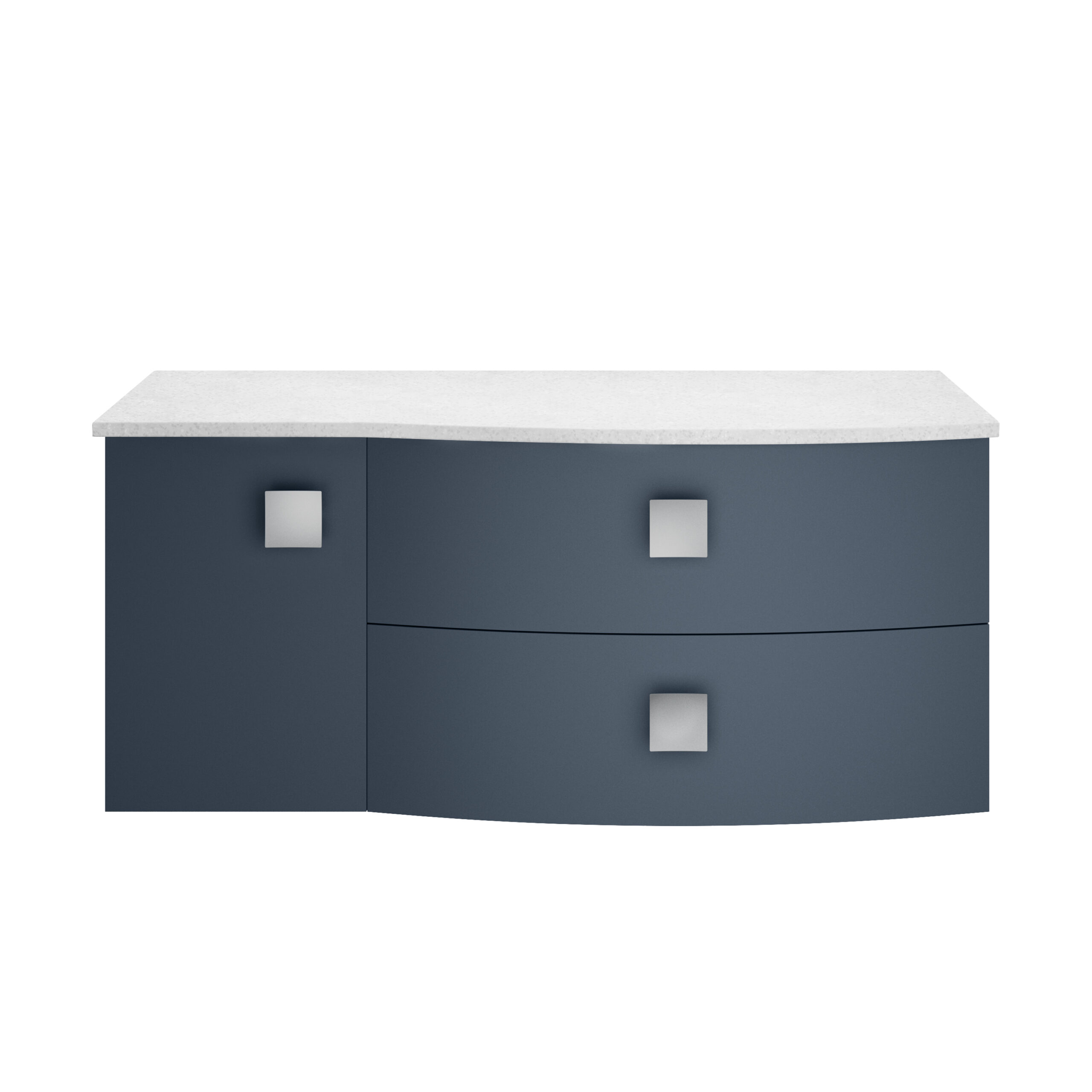Hudson Reed 1000mm Right Hand Cabinet With Marble Top SAR303R