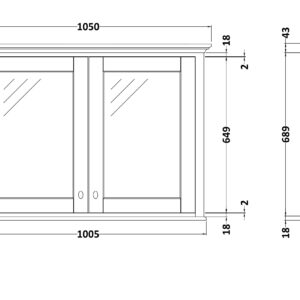 Hudson-Reed-1050mm-Mirror-Cabinet-LON817-3
