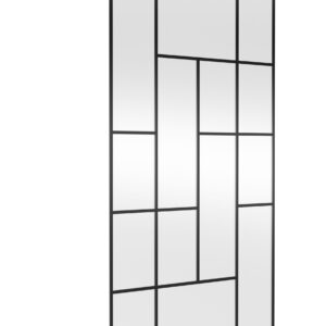 Hudson Reed 1100mm Abstract Frame Wetroom Screen with Support Bars BFAFB11