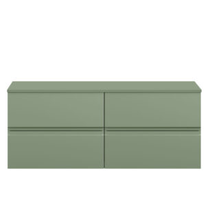 Hudson Reed 1200 Wall Hung 4 Drawer Unit & Worktop URB804W2