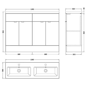 Hudson-Reed-1200mm-FS-4-Door-Vanity-Double-Basin-CBI3034A-3