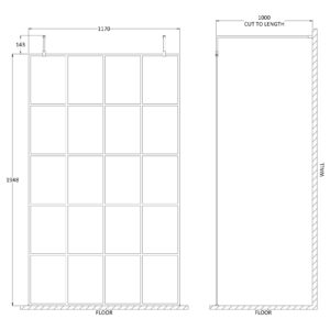 Hudson-Reed-1200mm-Frame-Screen-with-Arms-and-Feet-BFAF12-3