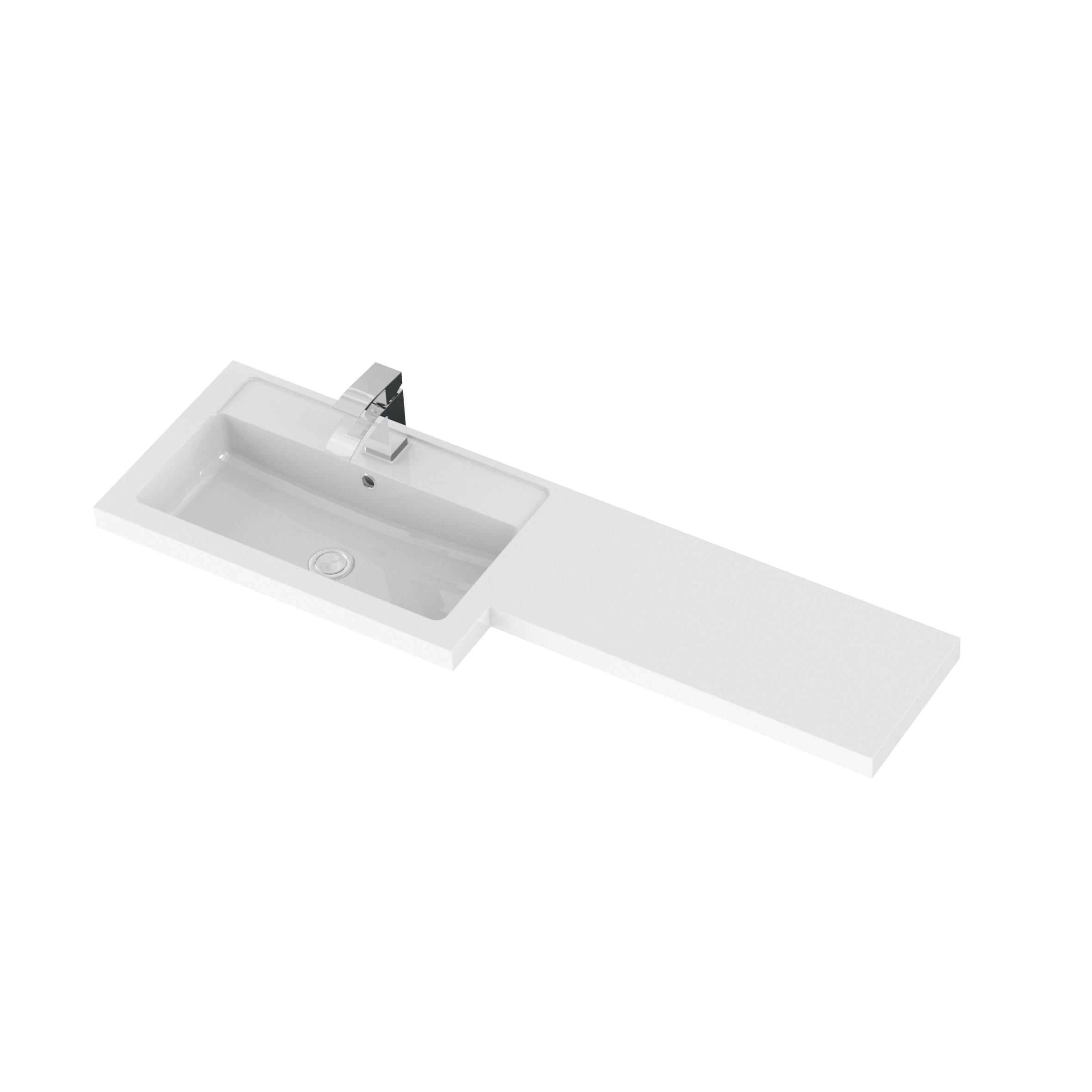 Hudson Reed 1200mm Left Hand Combination CBI511 - Image 2