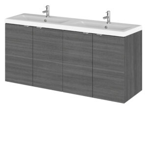 Hudson Reed 1200mm Vanity Unit & Double Ceramic Basin CBI533A