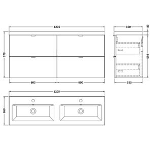 Hudson-Reed-1200mm-Vanity-Unit-Double-Ceramic-Basin-CBI932A-3