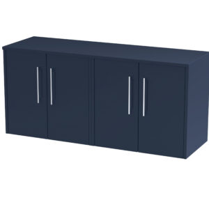 Hudson Reed 1200mm Wall Hung 4-Door Vanity & Worktop JNU2923W2