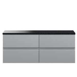 Hudson Reed 1200mm Wall Hung 4-Drawer Unit & Laminate Worktop URB204LSB2
