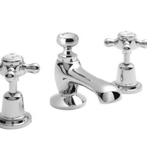 Hudson Reed 3 Tap Hole Basin Mixer BC307DX