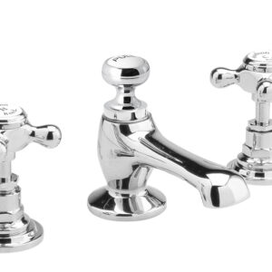 Hudson Reed 3 Tap Hole Basin Mixer BC307HX