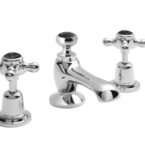 Hudson Reed 3 Tap Hole Basin Mixer BC407DX