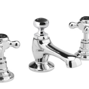 Hudson Reed 3 Tap Hole Basin Mixer BC407HX