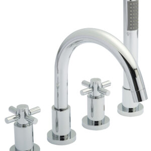 Hudson Reed 4 Tap Hole Bath Mixer TEX334S