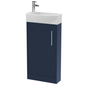 Hudson Reed 440mm Floor Standing 1-Door Unit & 1TH Basin RH JNU2921R