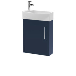 Hudson Reed 440mm Wall Hung 1-Door Unit & 1TH Basin RH JNU2961R