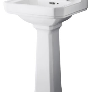 Hudson Reed 500mm 2TH Basin & Comfort Height Ped CCR031