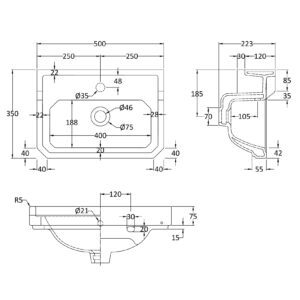Hudson-Reed-500mm-Basin-1-Tap-Hole-NCS885A-3
