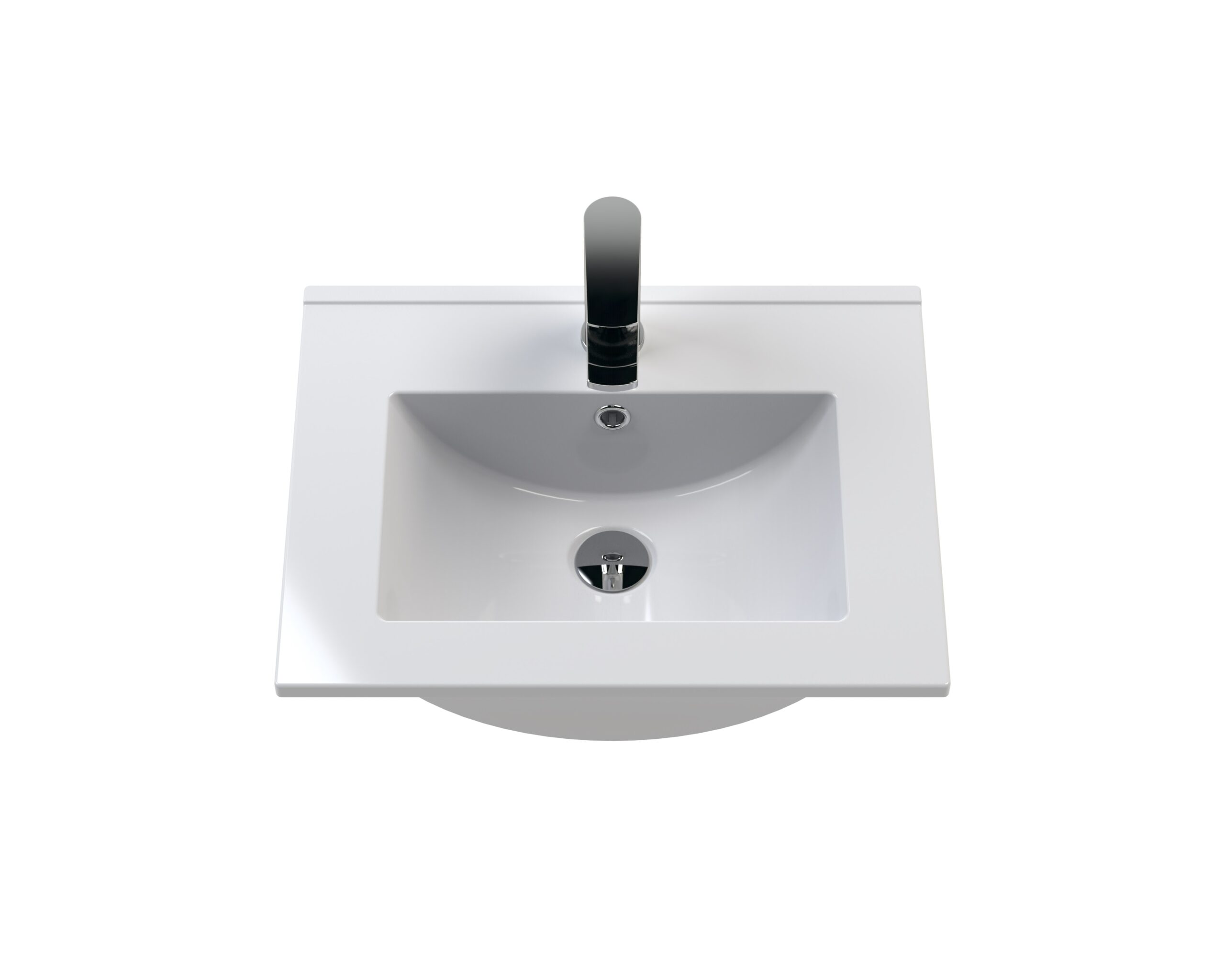 Hudson Reed 500mm Floor Standing 2 Door Vanity & Basin 2 DFF223B - Image 2