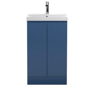Hudson Reed 500mm Floor Standing 2-Door Vanity Unit & Basin 3 URB307D