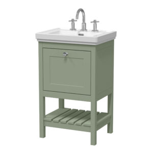 Hudson Reed 500mm Floor Standing Vanity & Basin 3TH BEX823B
