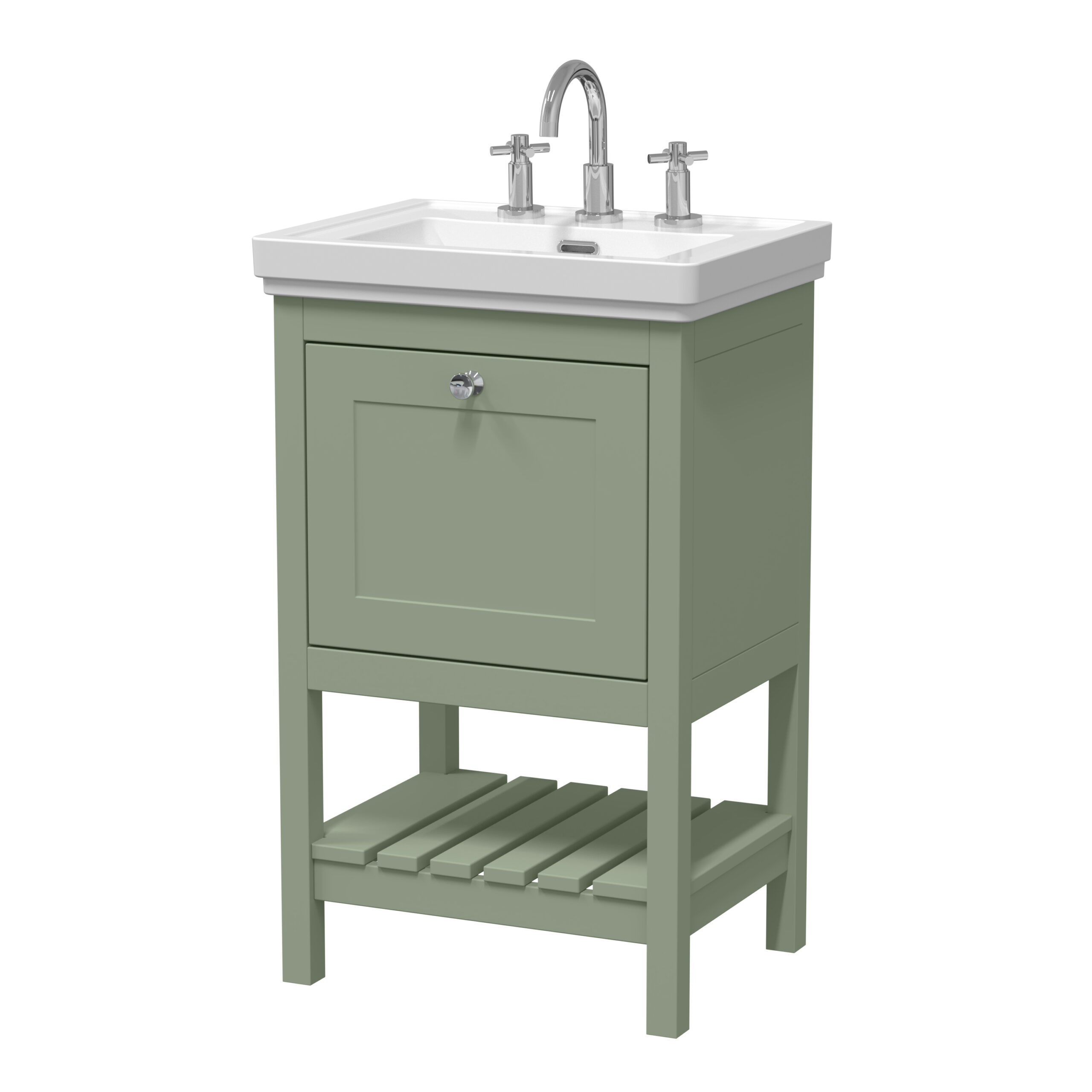 Hudson Reed 500mm Floor Standing Vanity & Basin 3TH BEX823B
