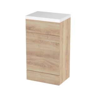 Hudson Reed 500mm WC Unit & Polymarble Top CBI3005