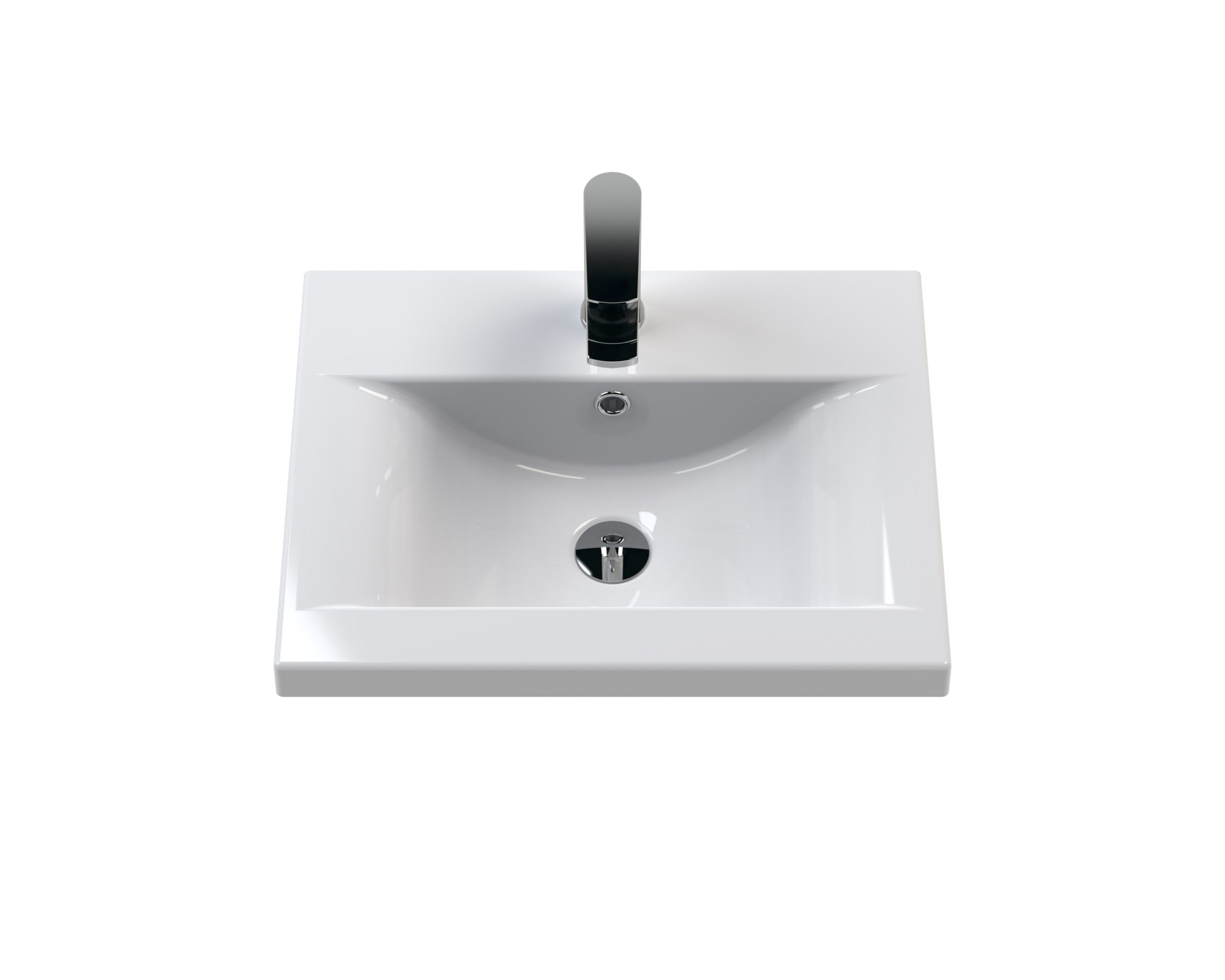 Hudson Reed 500mm Wall Hung 2-Door Vanity & Basin 1 JNU2921A - Image 2