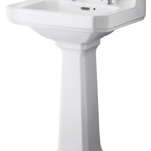 Hudson Reed 560mm 2TH Basin & Comfort Height Ped CCR029
