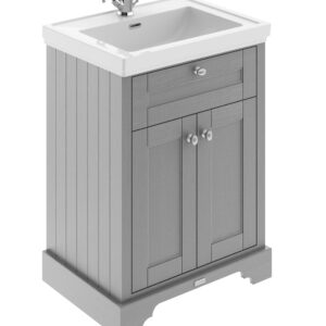 Hudson Reed 600mm 2-Door Vanity & Classic Basin 1TH LOF204