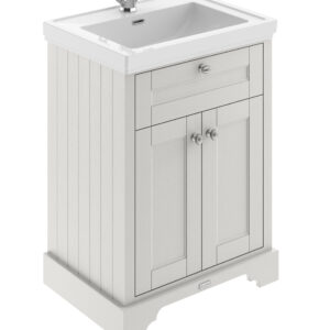 Hudson Reed 600mm 2-Door Vanity & Classic Basin 1TH LOF404