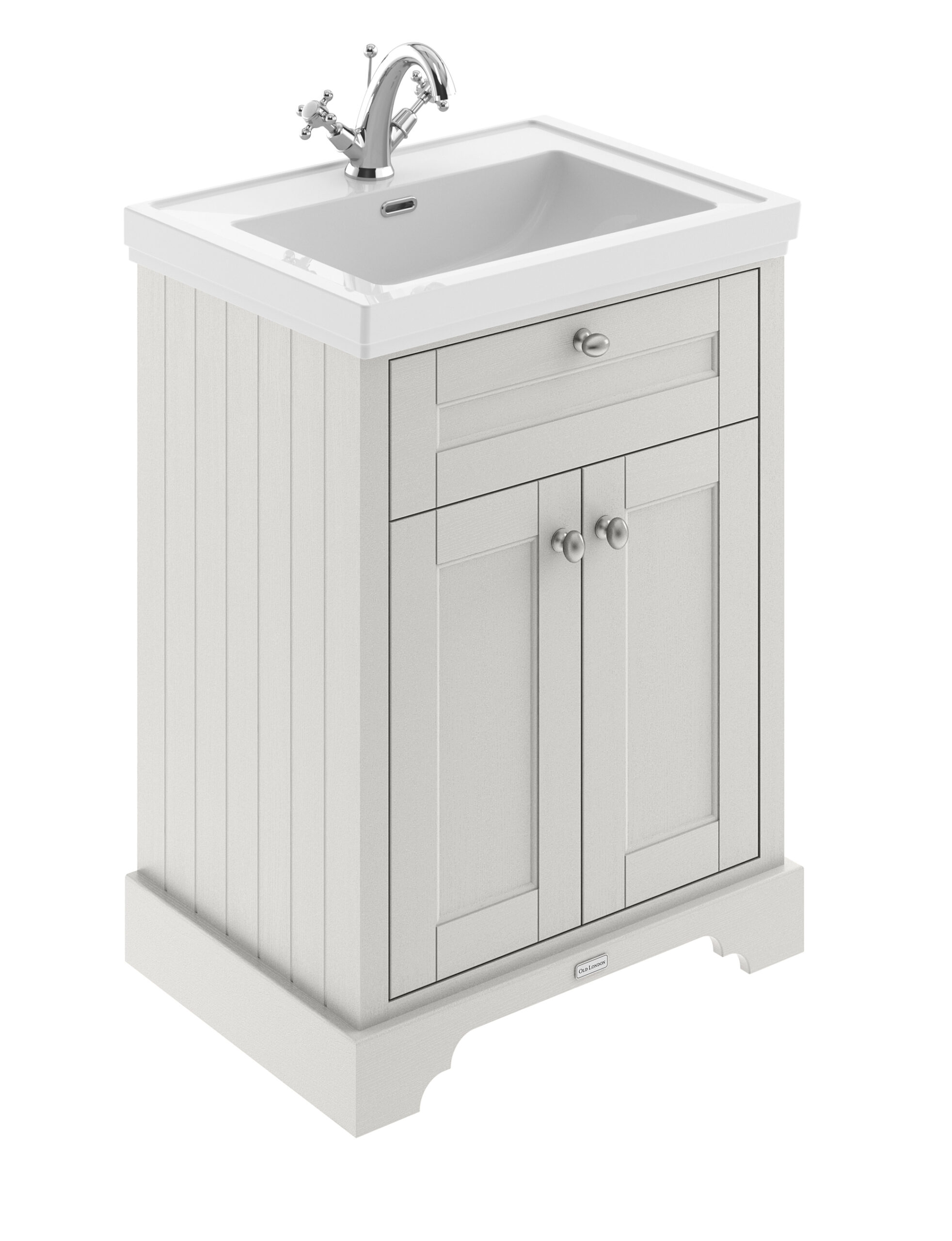 Hudson Reed 600mm 2-Door Vanity & Classic Basin 1TH LOF404
