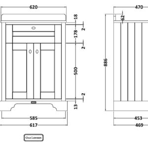Hudson-Reed-600mm-Cabinet-Marble-Top-1TH-LOF322-3