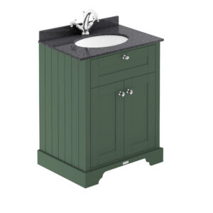 Hudson Reed 600mm Cabinet & Marble Top (1TH) LOF821