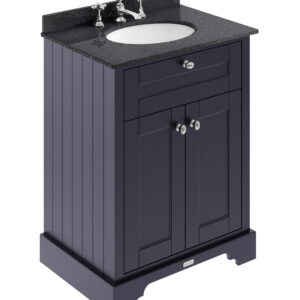 Hudson Reed 600mm Cabinet & Marble Top (3TH) LOF324