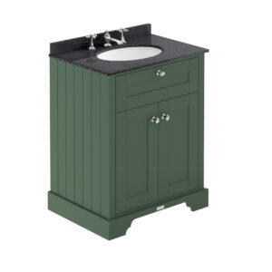 Hudson Reed 600mm Cabinet & Marble Top (3TH) LOF824