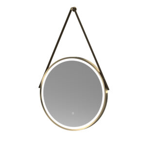 Hudson Reed 600mm Round Illuminated Mirror LQ712