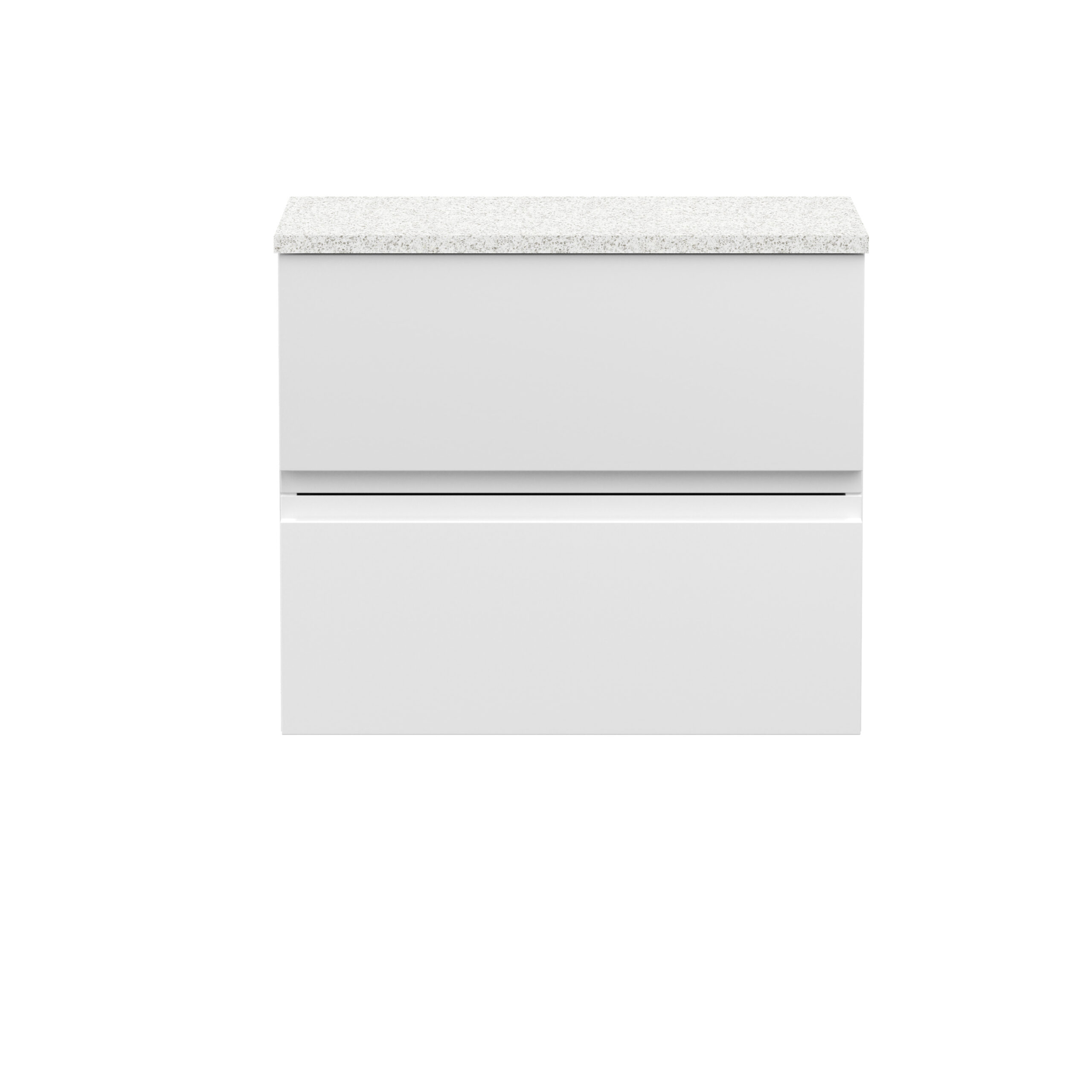 Hudson Reed 600mm Wall Hung 2-Drawer Unit & Laminate Worktop URB104LCM