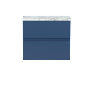 Hudson Reed 600mm Wall Hung 2-Drawer Unit & Laminate Worktop URB304LCM