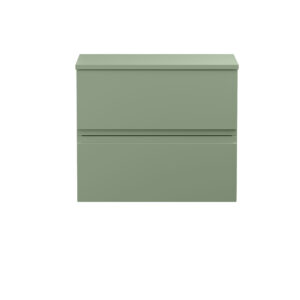 Hudson Reed 600mm Wall Hung 2 Drawer Unit & Worktop URB804W